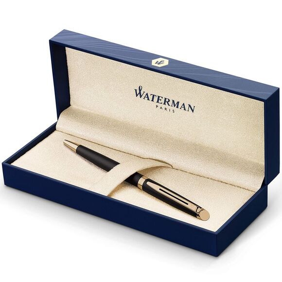Waterman Hemisphere Matt Black GT Ballpoint pen - Picture 1 of 3